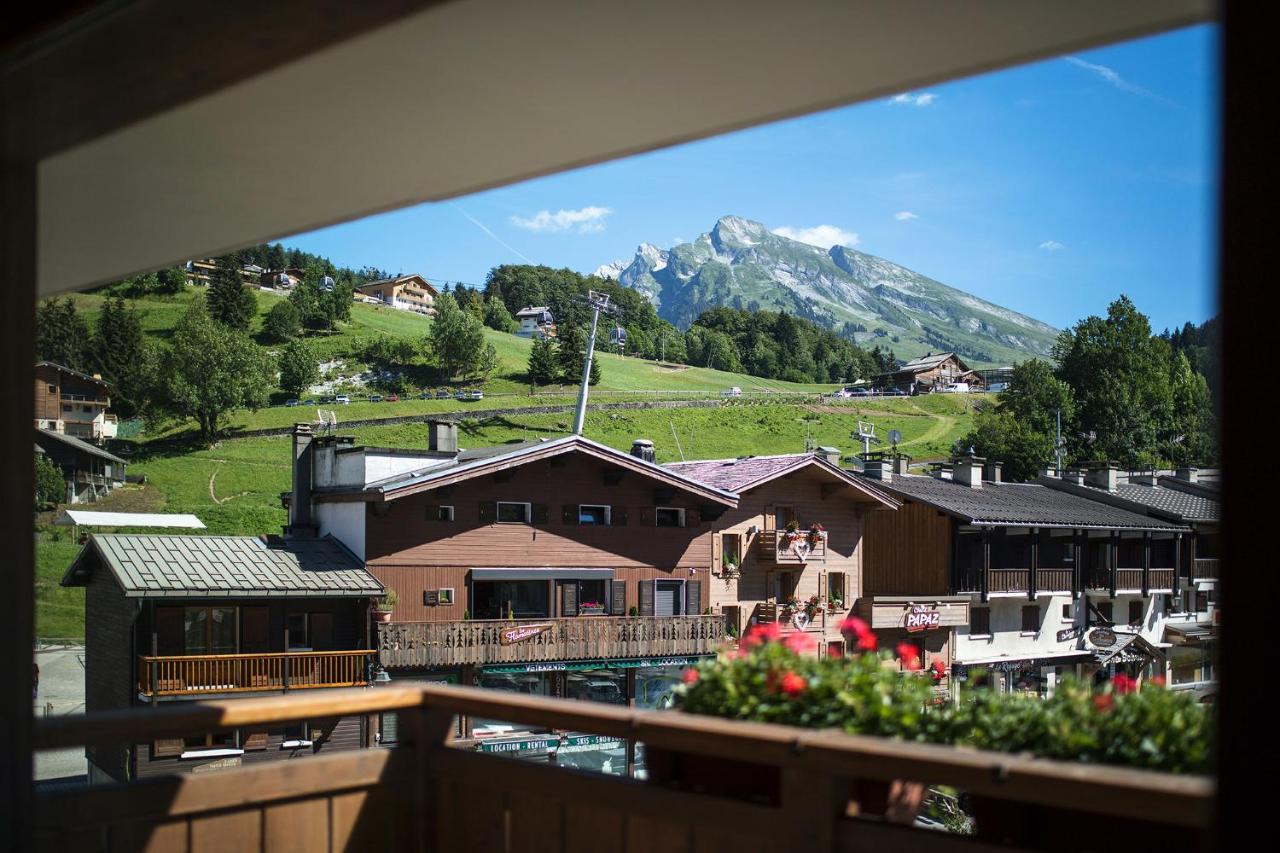 Au Coeur Du Village La Clusaz Esterno foto