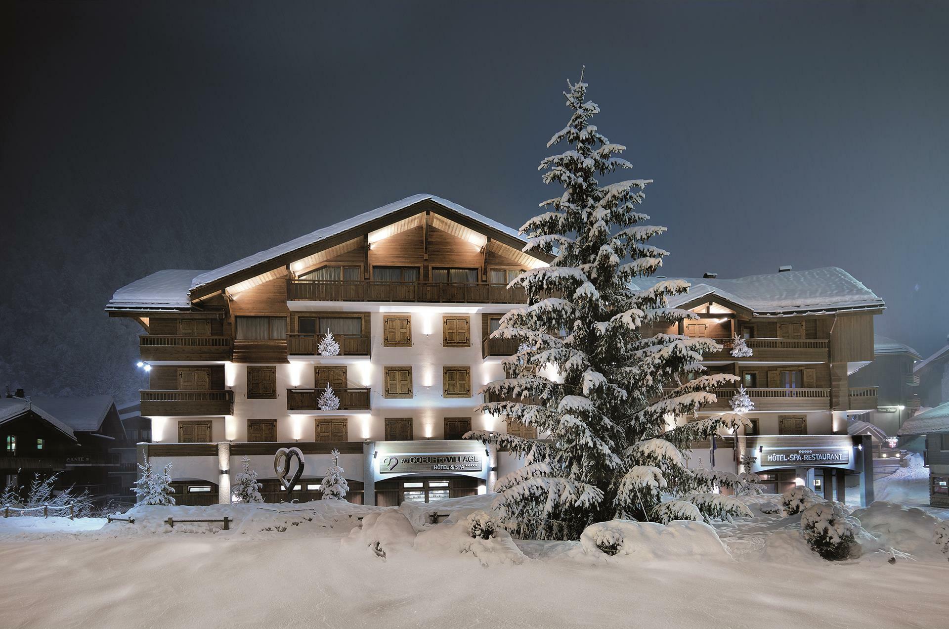 Au Coeur Du Village La Clusaz Esterno foto